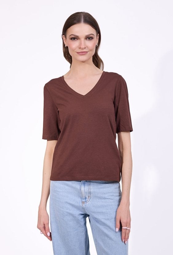 T-shirt z bawełną