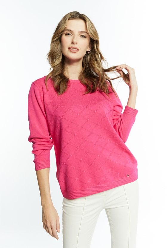 Wiskozowy sweter damski