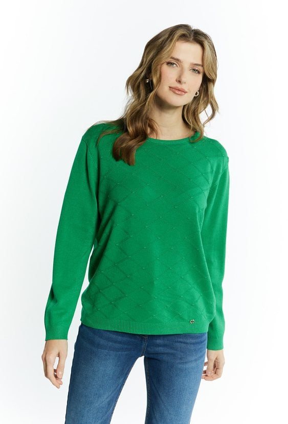 Wiskozowy sweter damski