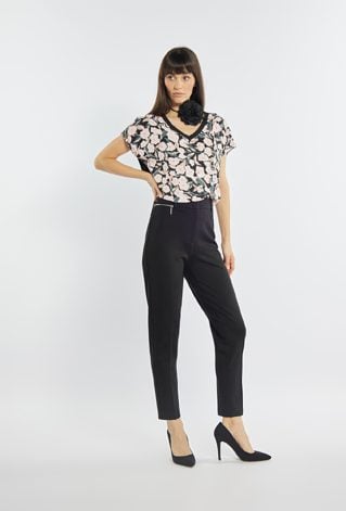 Czarne spodnie damskie