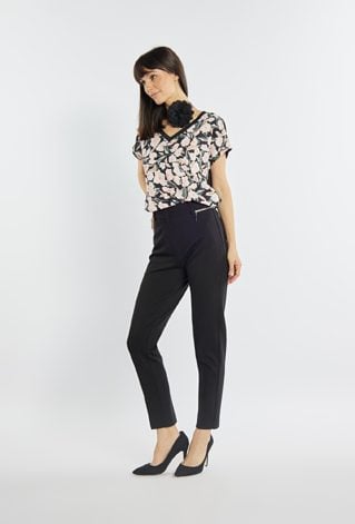 Czarne spodnie damskie