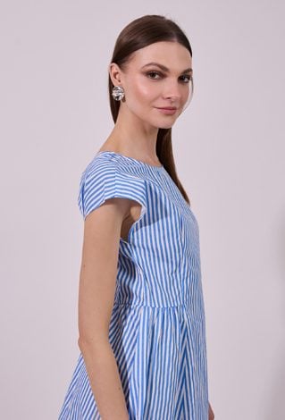 Sukienka mini w paski