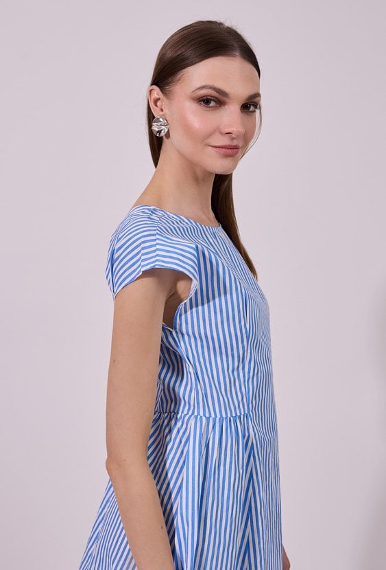 Sukienka mini w paski