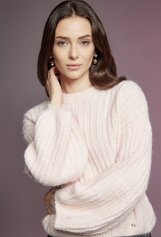 Sweter damski z wiskozą