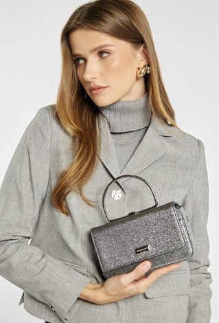 Połyskująca torebka damska