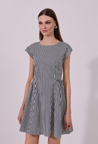 Sukienka mini w paski