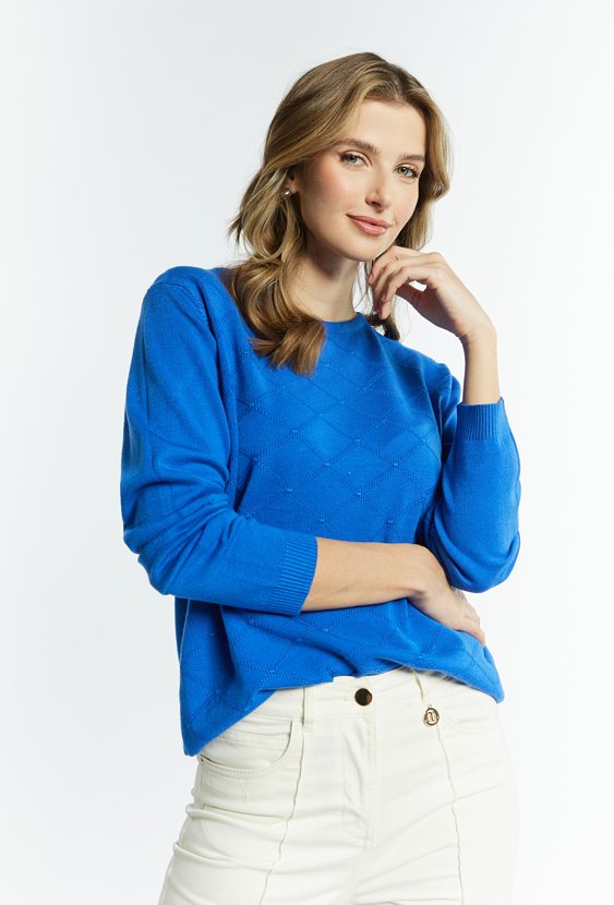 Wiskozowy sweter damski