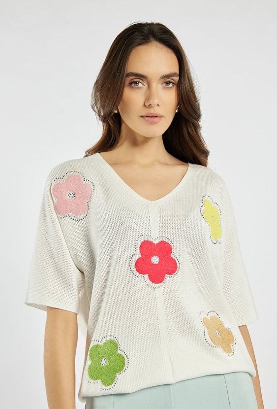 Sweter damski z modalu