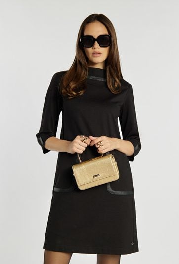 Połyskująca torebka damska