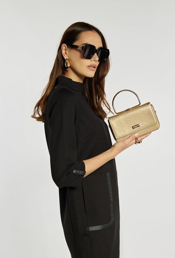 Połyskująca torebka damska