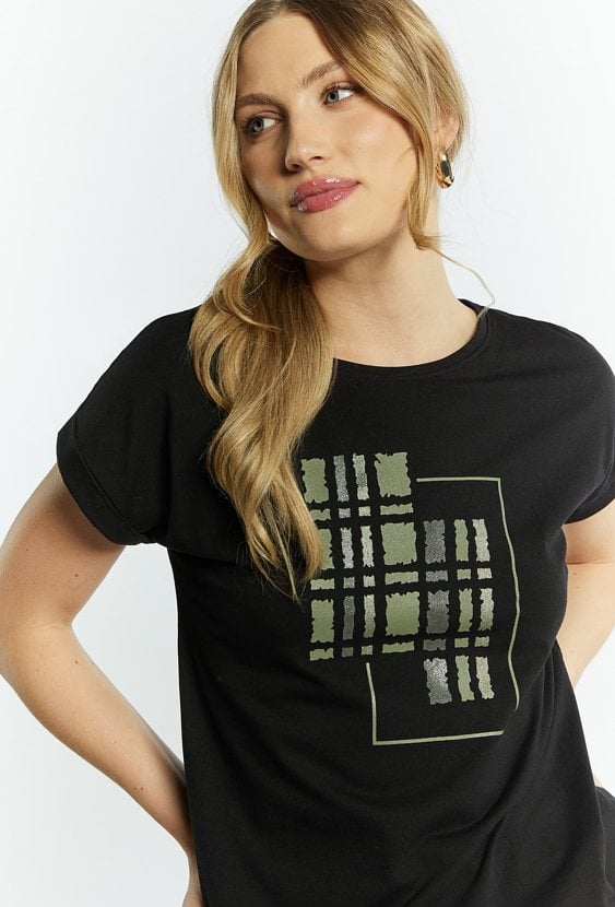 T-shirt damski z nadrukiem