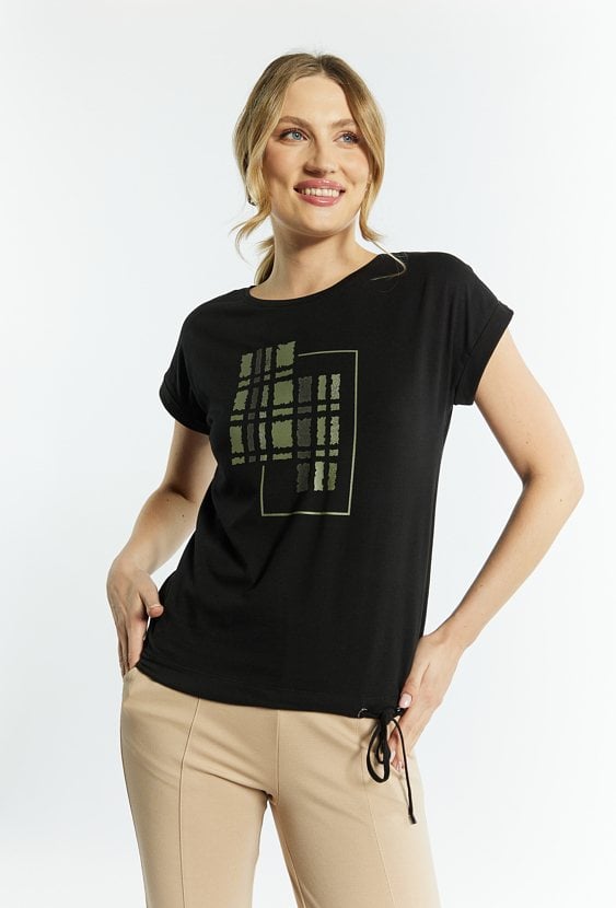 T-shirt damski z nadrukiem