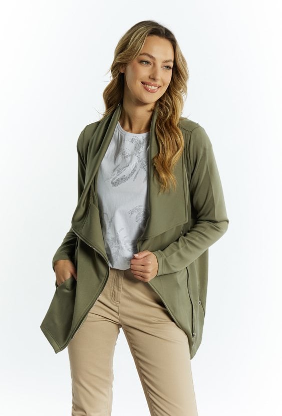 Rozpinana bluza damska