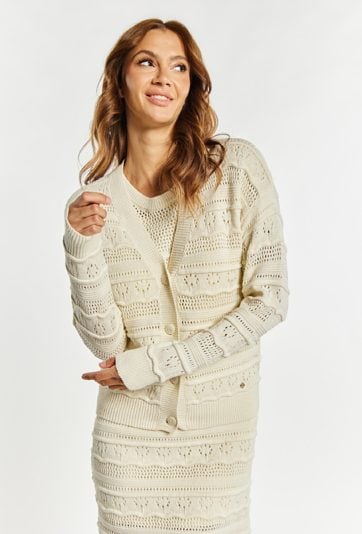 Rozpinany sweter damski