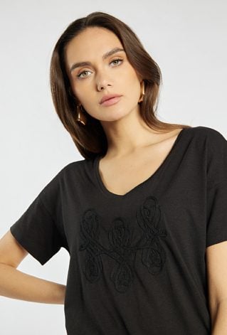 T-shirt z modalu