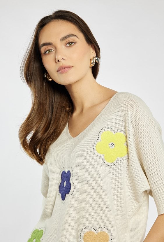 Sweter damski z modalu