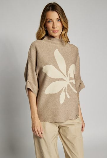 Sweter z wzorem