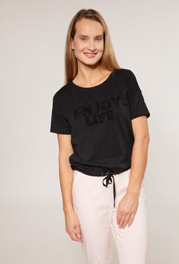 T-shirt damski z napisem