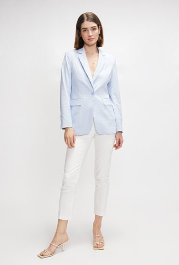 Marynarka z wzorem w kratę