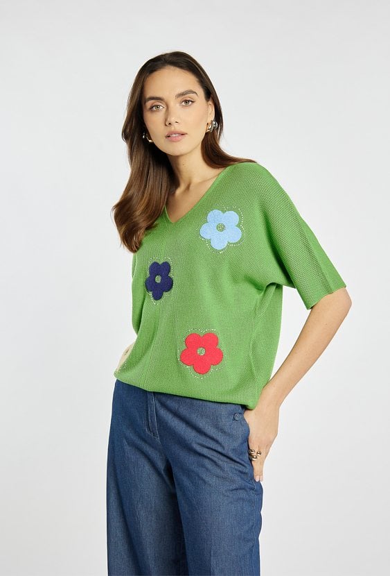 Sweter damski z modalu