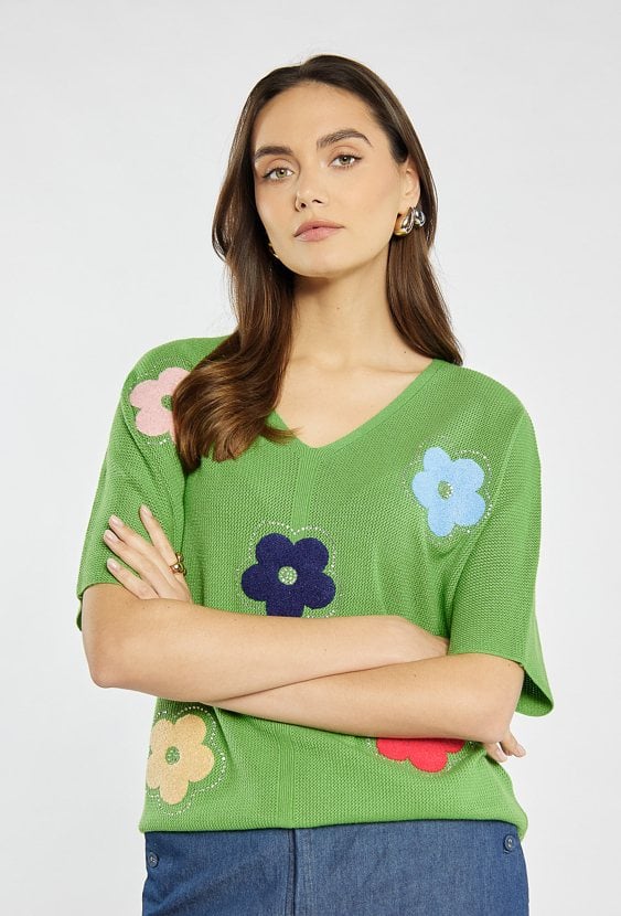 Sweter damski z modalu