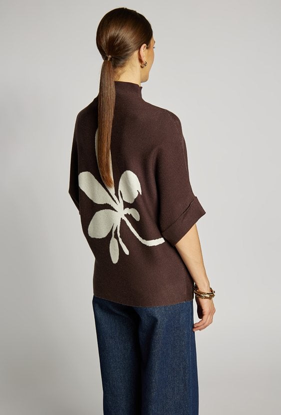 Sweter z wzorem
