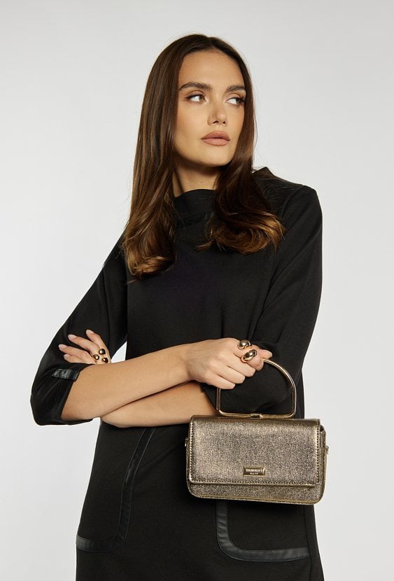 Połyskująca torebka damska