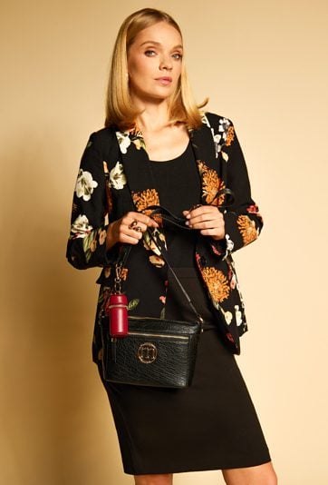 Torba damska z małą saszetką