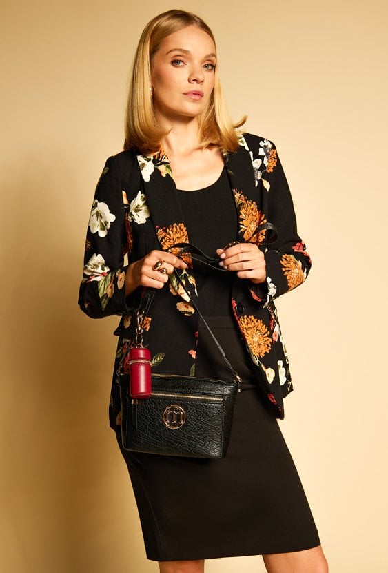 Torba damska z małą saszetką