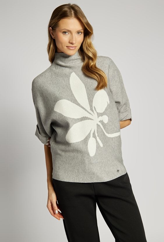 Sweter z wzorem