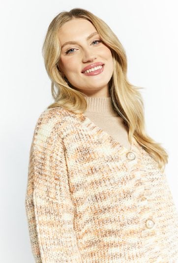 Kardigan z ozdobnymi guzikami