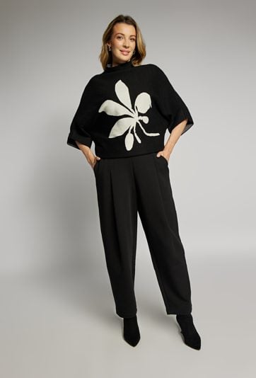 Sweter z wzorem