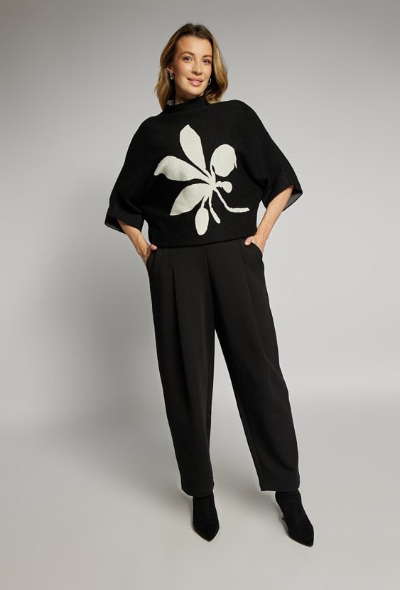 Sweter z wzorem