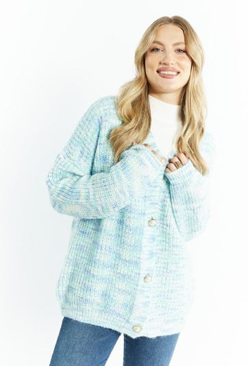 Kardigan z ozdobnymi guzikami