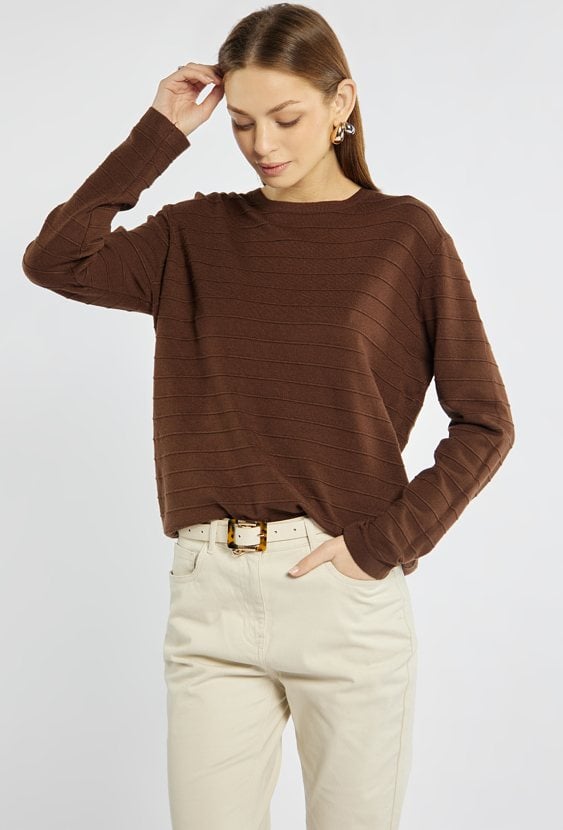 Sweter damski z wiskozy