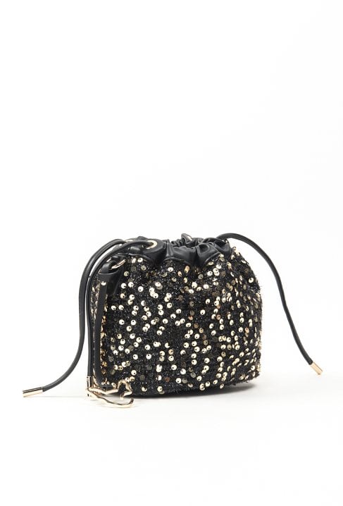 Worek damski z cekinami