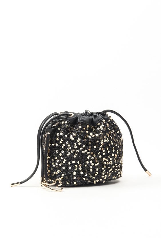 Worek damski z cekinami