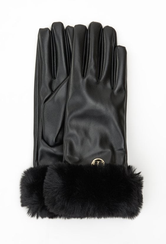 Rękawiczki z futerkiem