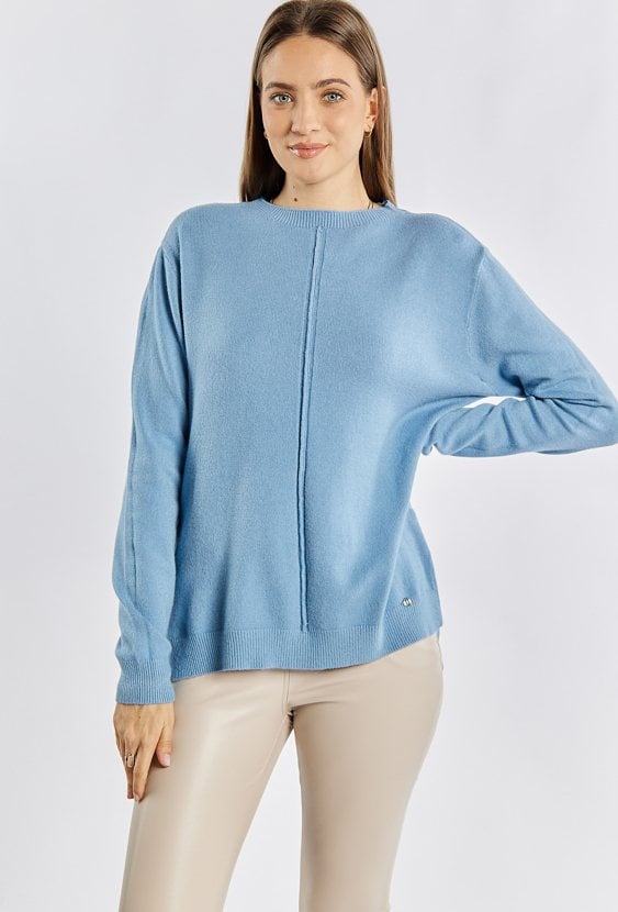 Wiskozowy sweter damski