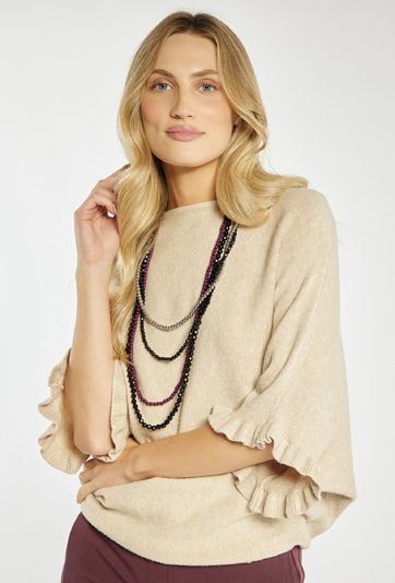 Sweter damski z wiskozą