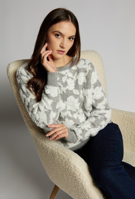 Sweter damski z wiskozą