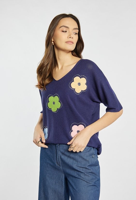 Sweter damski z modalu