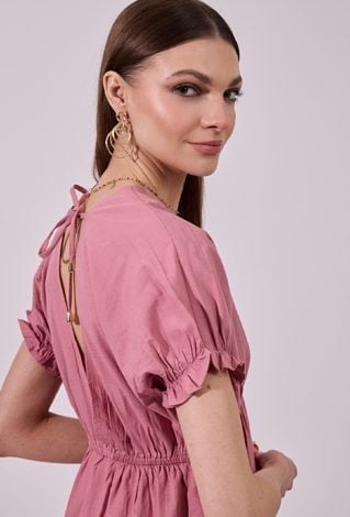 Gładka sukienka mini