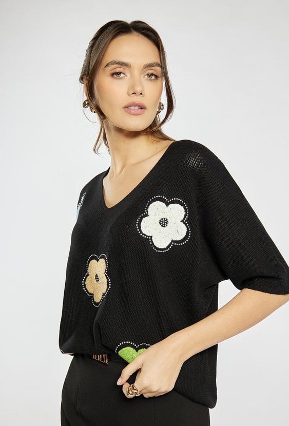 Sweter damski z modalu