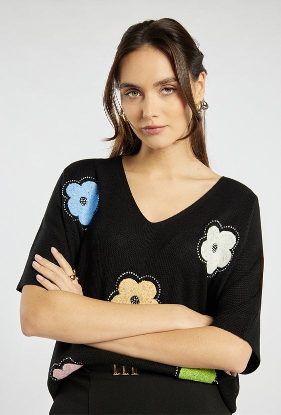 Sweter damski z modalu