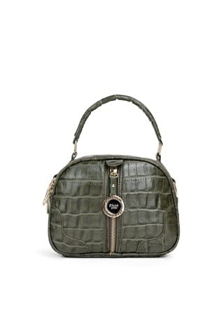 Mała, dwukomorowa torba