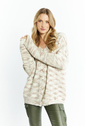 Kardigan z ozdobnymi guzikami