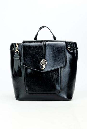 Plecak damski ze ściągaczem