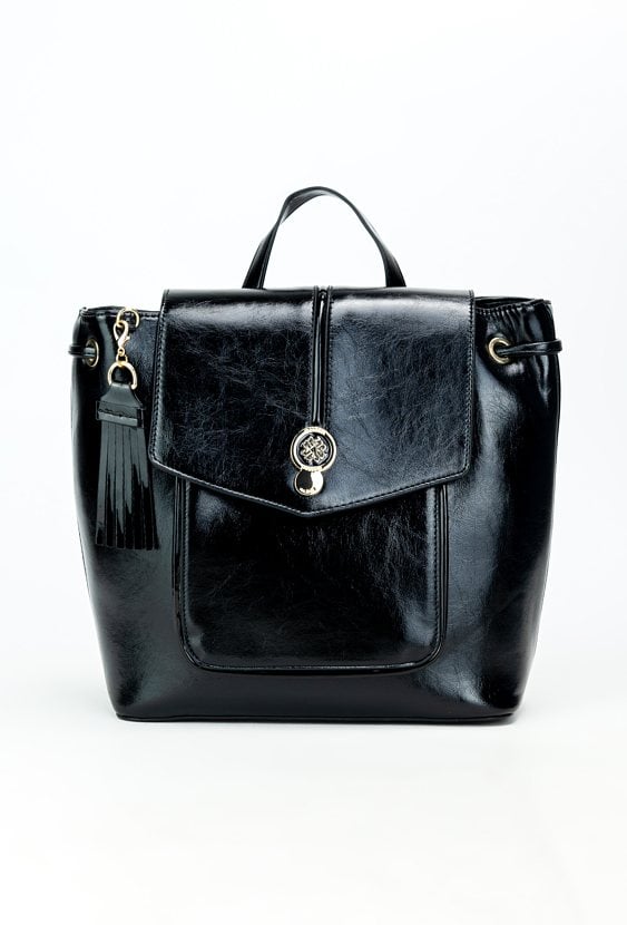 Plecak damski ze ściągaczem