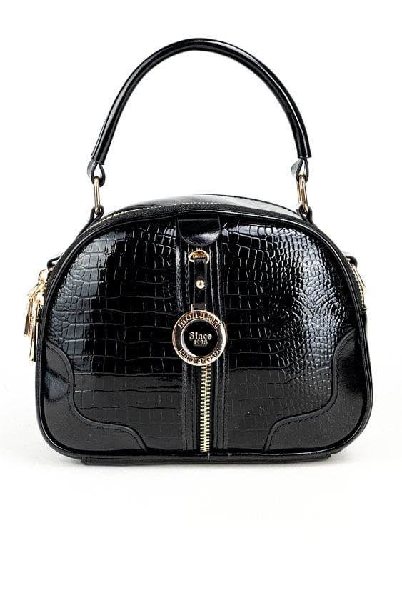 Mała, dwukomorowa torba